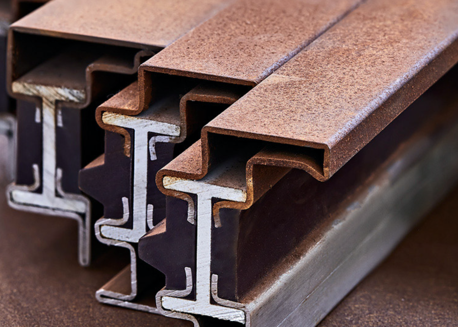 Buitendeuren in Cortenstaal