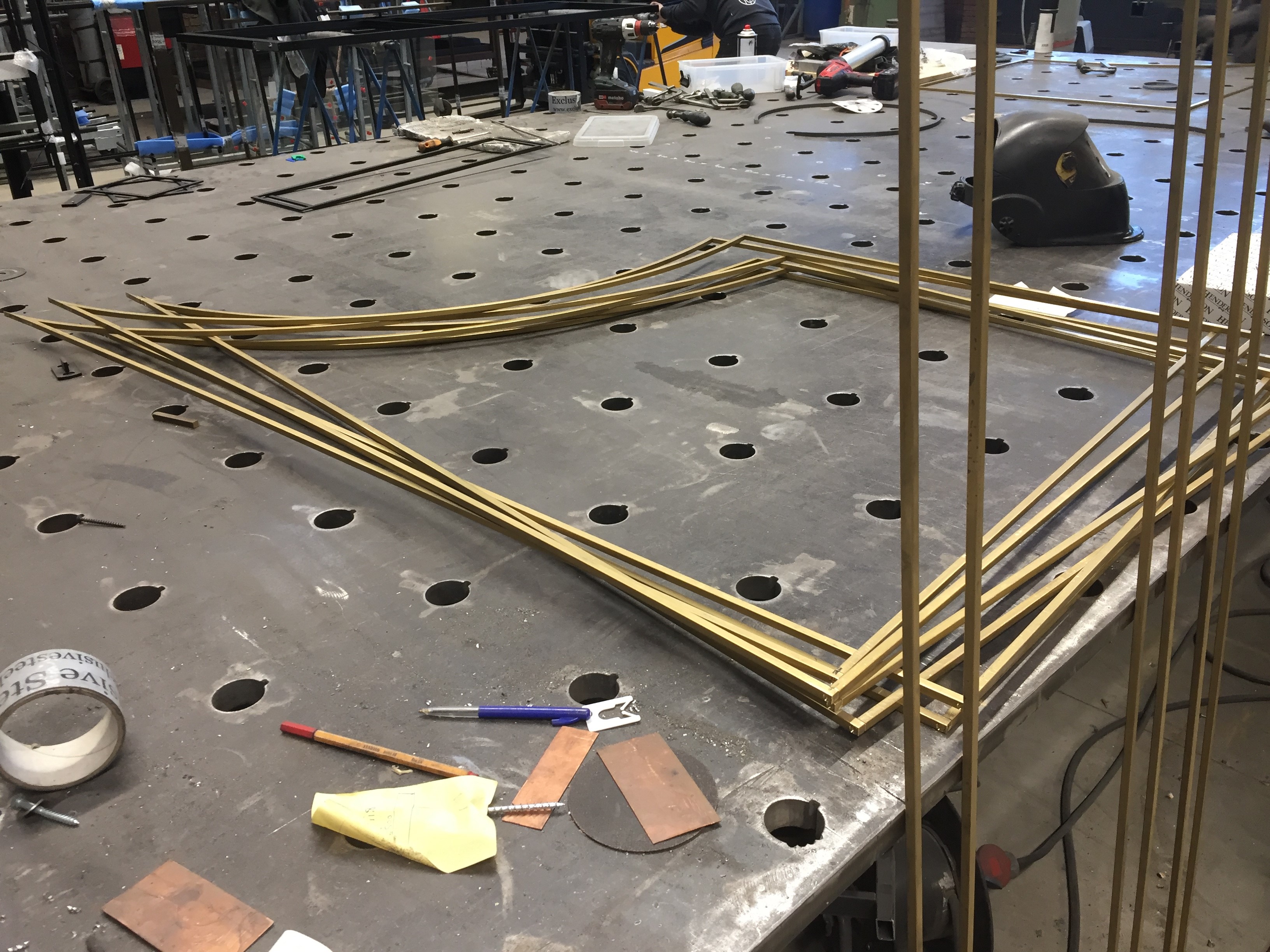 Dubbele stalen binnendeuren